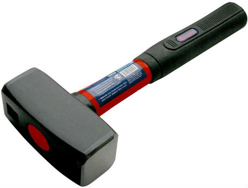 Кувалда 2000 г с фиберглассовой ручкой DIN 6475 USPEX