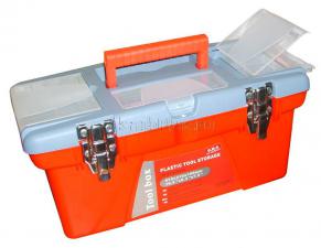 Ящик для инструментов 19 (480*250*230 мм)  с металлическими замками SKRAB 27592