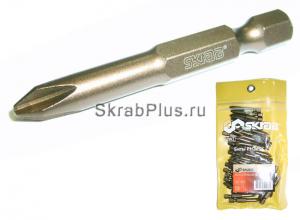 Биты PH 2 x 50мм торсионные магнитные 50 шт S2 SKRAB 41568 купить оптом в СПб