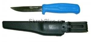 Нож строительный монтажный в чехле, пластмассовая ручка SKRAB 26815 купить оптом и в розницу в СПб